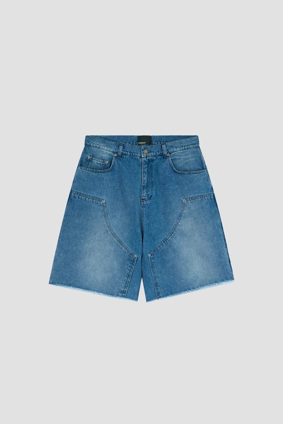 Rassvet Double Knee Baggy Denim Short Woven