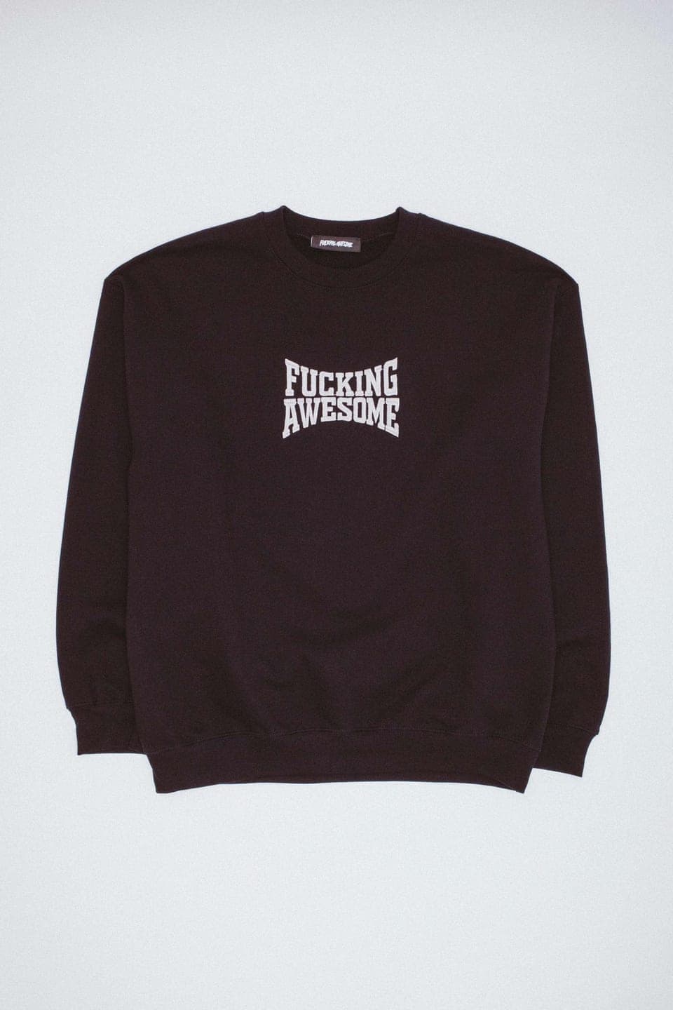 Fucking Awesome Knockout Tonal Embroidered Crewneck